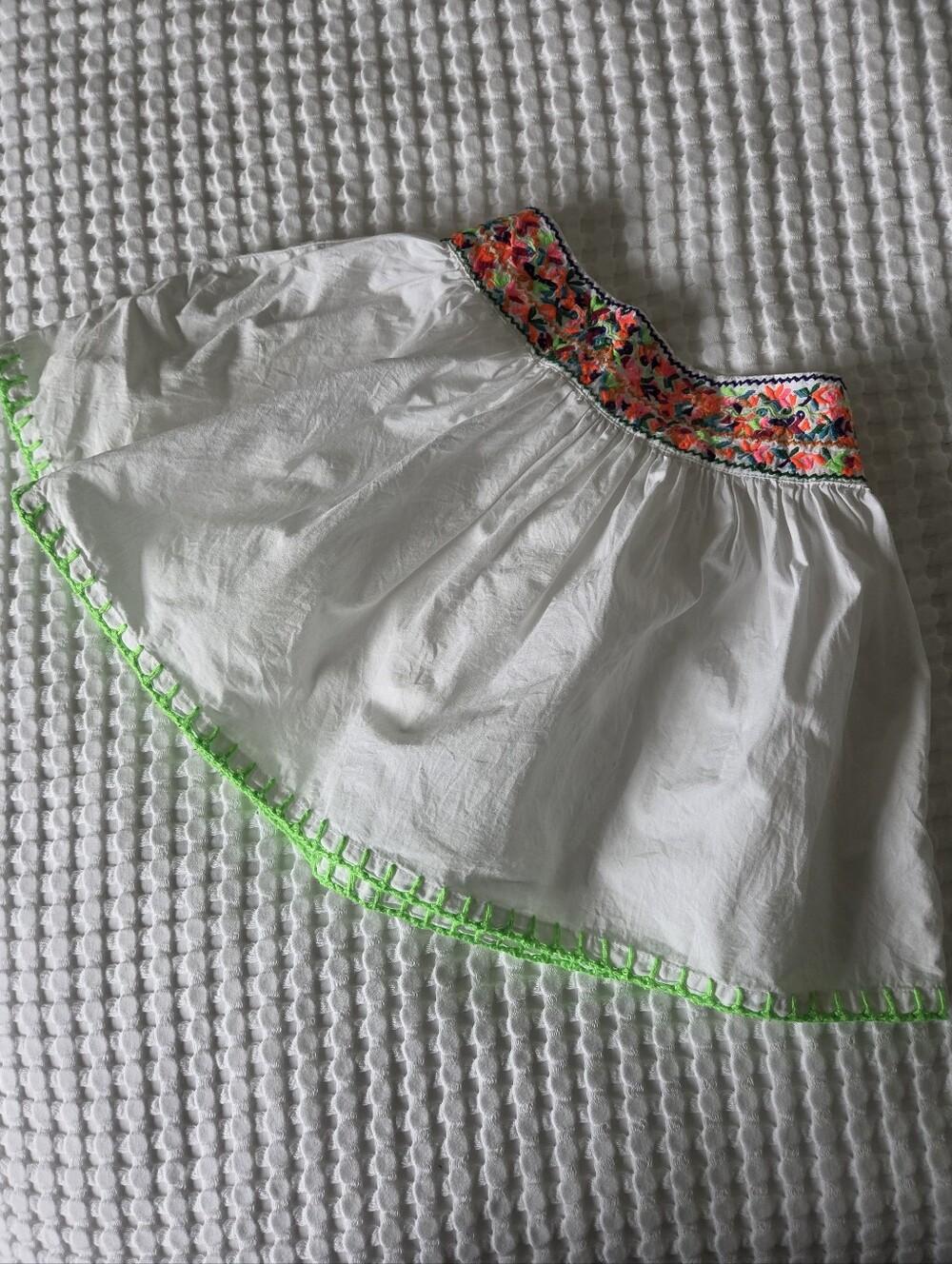 Cotton Embroidered Skirt